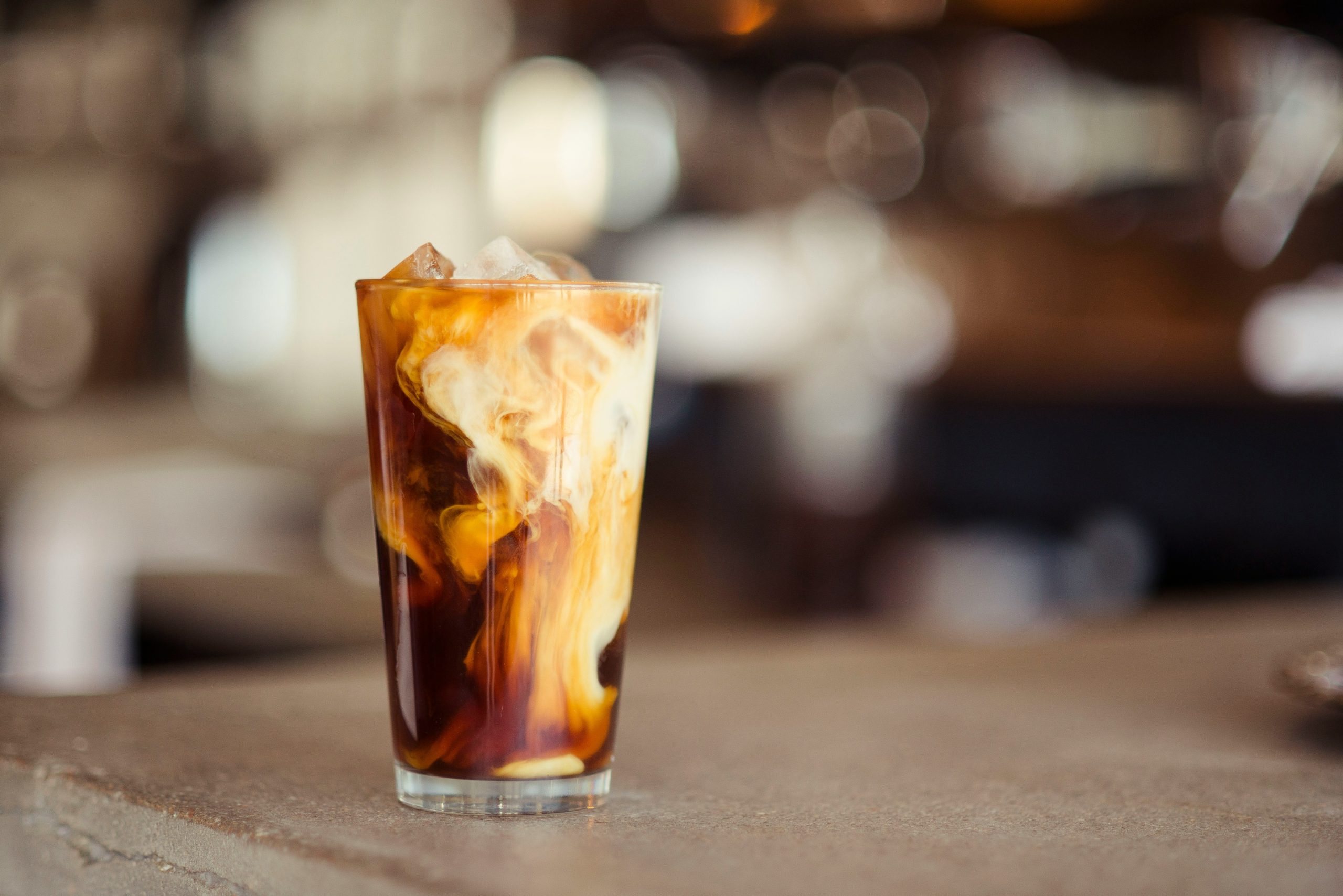 Café frío de especialidad